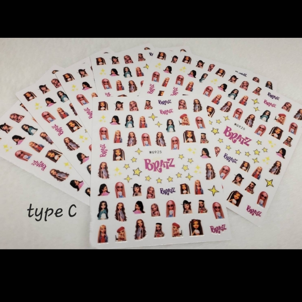 💖10 FOR 20💖New Bratz nail stickers